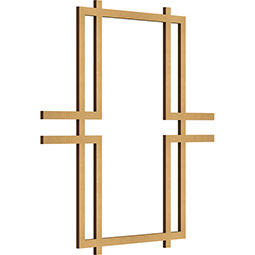 Ekena Millwork - WALWGBY - Granby Decorative Fretwork Wood Wall Panels