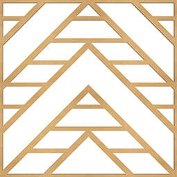Ekena Millwork - WALWGCT - Gilcrest Decorative Fretwork Wood Wall Panels