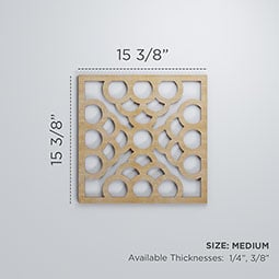 Ekena Millwork - WALWGLN - Harlingen Decorative Fretwork Wood Wall Panels