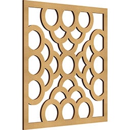 Ekena Millwork - WALWGLN - Harlingen Decorative Fretwork Wood Wall Panels