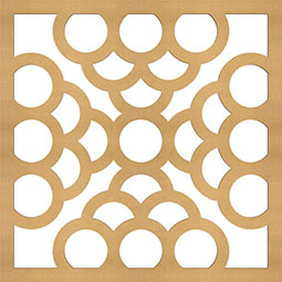 Ekena Millwork - WALWGLN - Harlingen Decorative Fretwork Wood Wall Panels