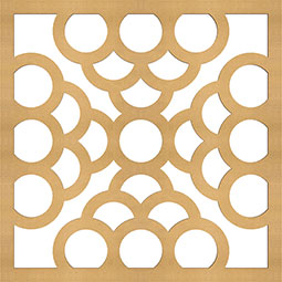 Ekena Millwork - WALWGLN - Harlingen Decorative Fretwork Wood Wall Panels