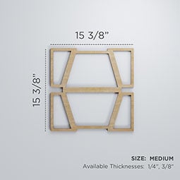 Ekena Millwork - WALWGLY - Greeley Decorative Fretwork Wood Wall Panels