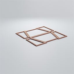 Ekena Millwork - WALWGLY - Greeley Decorative Fretwork Wood Wall Panels