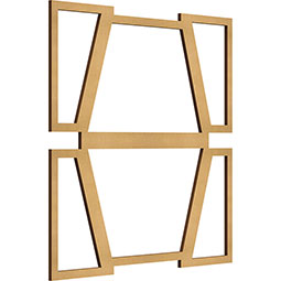 Ekena Millwork - WALWGLY - Greeley Decorative Fretwork Wood Wall Panels