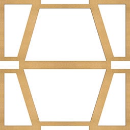 Ekena Millwork - WALWGLY - Greeley Decorative Fretwork Wood Wall Panels