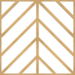 Ekena Millwork - WALWGNA - Genoa Decorative Fretwork Wood Wall Panels