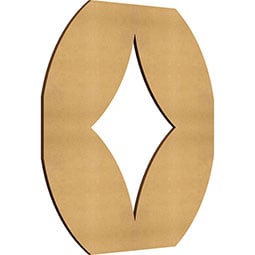 Ekena Millwork - WALWGSH - Gresham Decorative Fretwork Wood Wall Panels