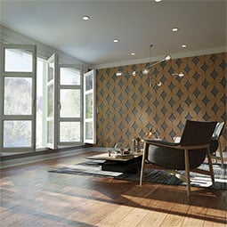 Ekena Millwork - WALWGSH - Gresham Decorative Fretwork Wood Wall Panels