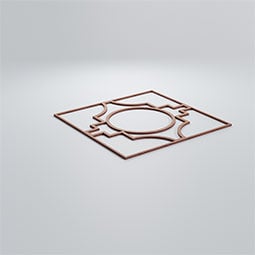 Ekena Millwork - WALWGYP - Gypsum Decorative Fretwork Wood Wall Panels