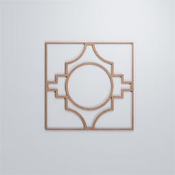 Ekena Millwork - WALWGYP - Gypsum Decorative Fretwork Wood Wall Panels