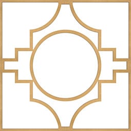 Ekena Millwork - WALWGYP - Gypsum Decorative Fretwork Wood Wall Panels