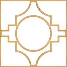 Ekena Millwork - WALWGYP - Gypsum Decorative Fretwork Wood Wall Panels