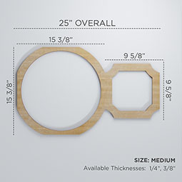 Ekena Millwork - WALWHEM - Hemingway Decorative Fretwork Wood Wall Panels