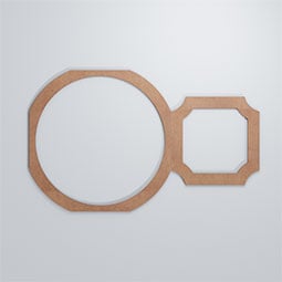 Ekena Millwork - WALWHEM - Hemingway Decorative Fretwork Wood Wall Panels