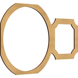 Ekena Millwork - WALWHEM - Hemingway Decorative Fretwork Wood Wall Panels