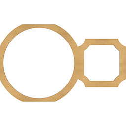 Ekena Millwork - WALWHEM - Hemingway Decorative Fretwork Wood Wall Panels