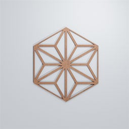 Ekena Millwork - WALWHMP - Hampton Decorative Fretwork Wood Wall Panels