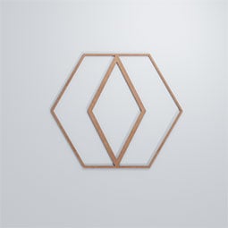 Ekena Millwork - WALWHRE - Hillrose Decorative Fretwork Wood Wall Panels