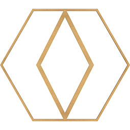 Ekena Millwork - WALWHRE - Hillrose Decorative Fretwork Wood Wall Panels