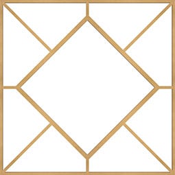 Ekena Millwork - WALWHSN - Hudson Decorative Fretwork Wood Wall Panels