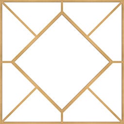 Ekena Millwork - WALWHSN - Hudson Decorative Fretwork Wood Wall Panels