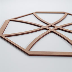 Ekena Millwork - WALWHWL - Haswell Decorative Fretwork Wood Wall Panels