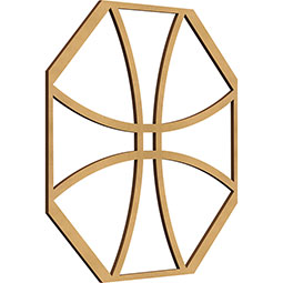 Ekena Millwork - WALWHWL - Haswell Decorative Fretwork Wood Wall Panels