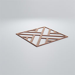 Ekena Millwork - WALWKLN - Killeen Decorative Fretwork Wood Wall Panels