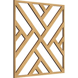 Ekena Millwork - WALWKLN - Killeen Decorative Fretwork Wood Wall Panels