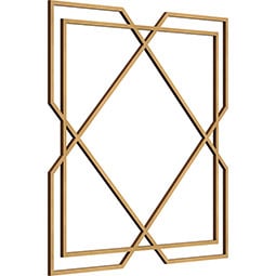 Ekena Millwork - WALWKWA - Kiowa Decorative Fretwork Wood Wall Panels