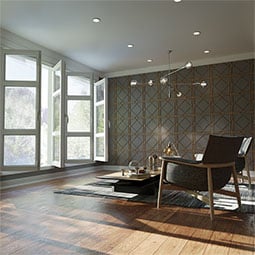 Ekena Millwork - WALWKWA - Kiowa Decorative Fretwork Wood Wall Panels