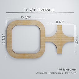 Ekena Millwork - WALWLAN - Lancaster Decorative Fretwork Wood Wall Panels