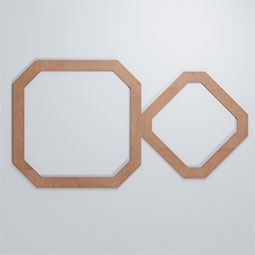 Ekena Millwork - WALWLKH - Lockhart Decorative Fretwork Wood Wall Panels