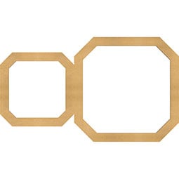 Ekena Millwork - WALWLKH - Lockhart Decorative Fretwork Wood Wall Panels