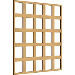 Ekena Millwork - WALWMNC - Manchester Decorative Fretwork Wood Wall Panels