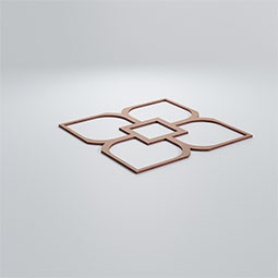 Ekena Millwork - WALWOLV - Olivia Decorative Fretwork Wood Wall Panels