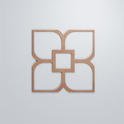 Ekena Millwork - WALWOLV - Olivia Decorative Fretwork Wood Wall Panels