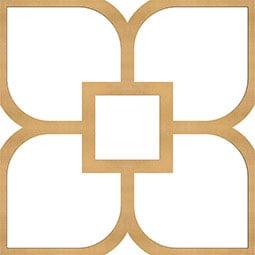 Ekena Millwork - WALWOLV - Olivia Decorative Fretwork Wood Wall Panels