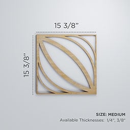 Ekena Millwork - WALWOTS - Otis Decorative Fretwork Wood Wall Panels