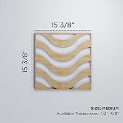 Ekena Millwork - WALWPKR - Parker Decorative Fretwork Wood Wall Panels