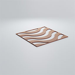 Ekena Millwork - WALWPKR - Parker Decorative Fretwork Wood Wall Panels