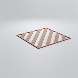 Ekena Millwork - WALWRTW - Rothwell Decorative Fretwork Wood Wall Panels