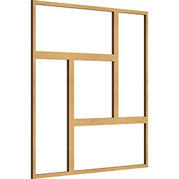Ekena Millwork - WALWSHF - Sheffield Decorative Fretwork Wood Wall Panels