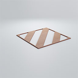 Ekena Millwork - WALWSTR - Strymon Decorative Fretwork Wood Wall Panels