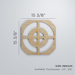 Ekena Millwork - WALWSUL - Sullivan Decorative Fretwork Wood Wall Panels