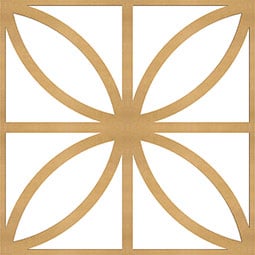 Ekena Millwork - WALWSWN - Swansea Decorative Fretwork Wood Wall Panels