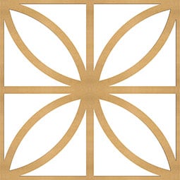 Ekena Millwork - WALWSWN - Swansea Decorative Fretwork Wood Wall Panels