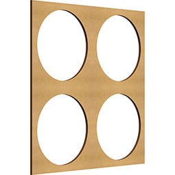 Ekena Millwork - WALWWEM - Wembley Decorative Fretwork Wood Wall Panels