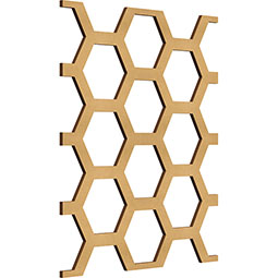 Ekena Millwork - WALWWST - Westmore Decorative Fretwork Wood Wall Panels